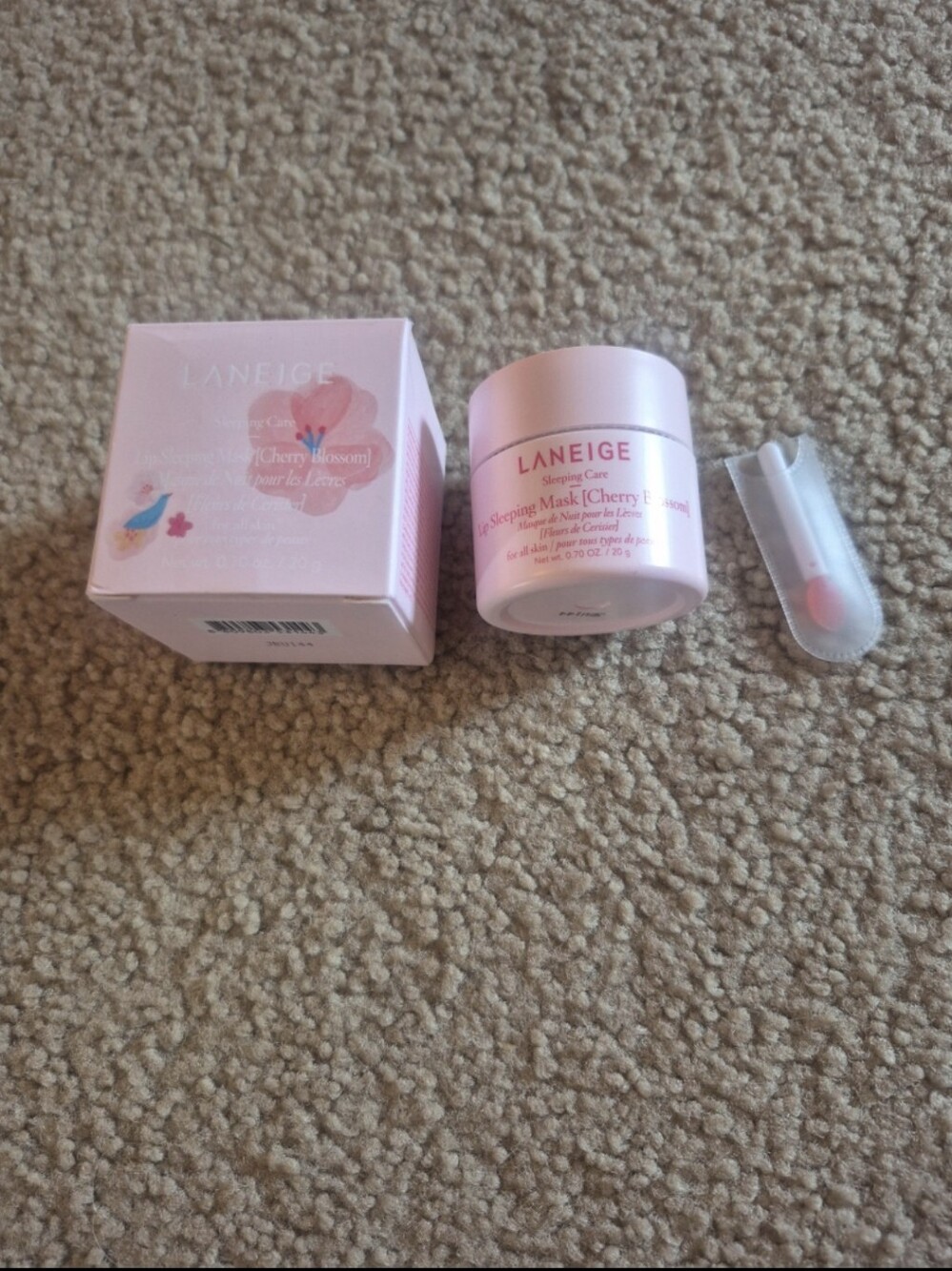 LANEIGE Lip Sleeping Mask Cherry Blossom Full Size 20g DISCONTINUED!!!